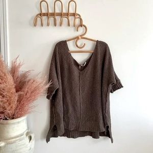 Free People Cozy Cat Pullover